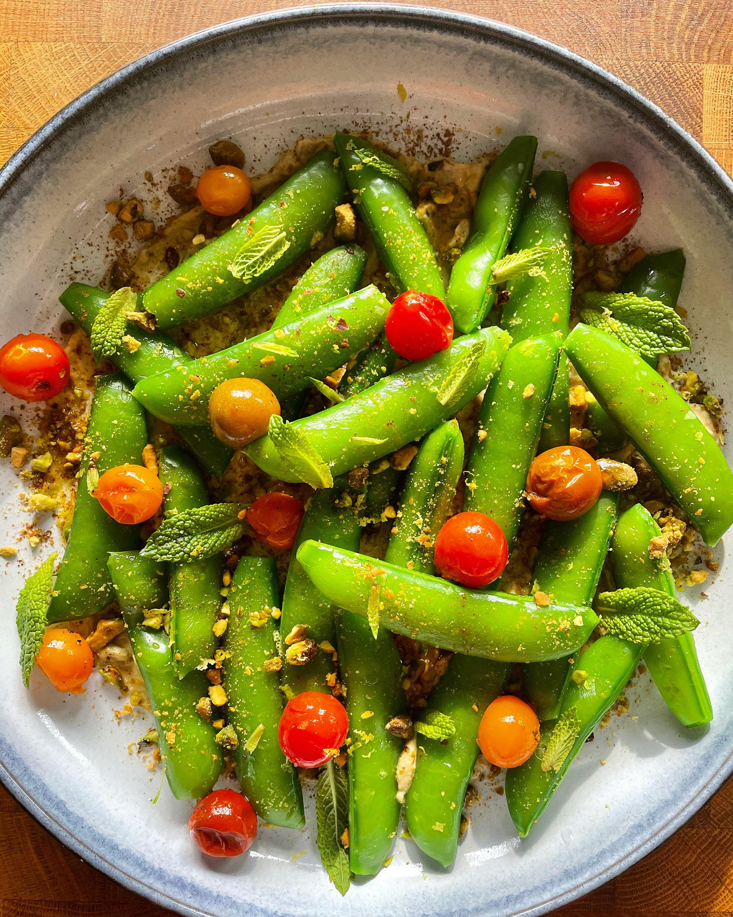 Seasonal vegetables prepared for wellness-focused dining
